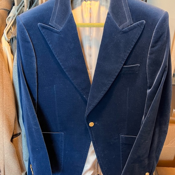 Gucci Suits & Blazers Gucci Jacket Brand New Stretch Velvet Euro